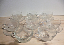 Luminarc France Aspen Tee Gläser- Tassen - 8 Teegläser und 6 Unterteller