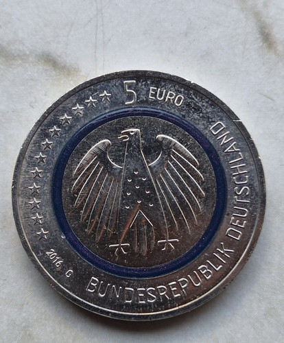 Euro münze planet erde - 5,