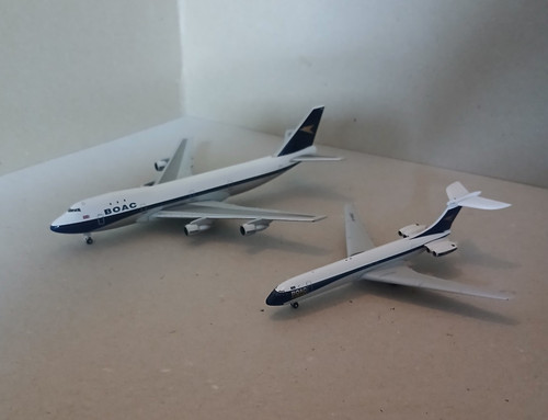 Herpa wings 500 british - herpa, 1:500,