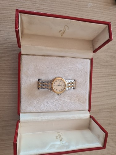 Cartier cougar stahl und 18k - und,