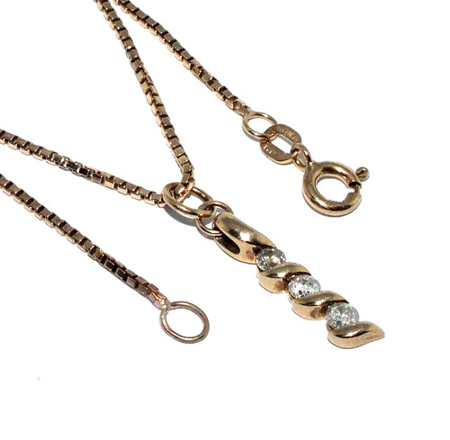 Damen 9ct karat gelbgold - 9ct, 9