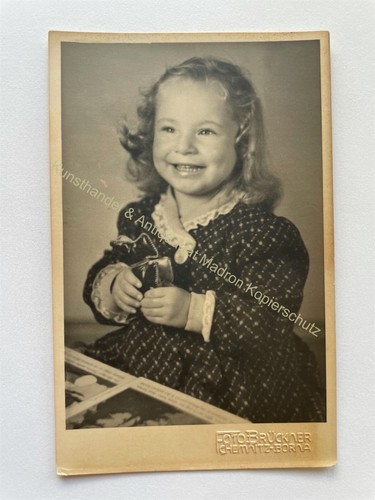 Orig foto kind mädchen - orig., ak