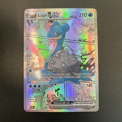 Pokémon ccg lapras sar - pokémon, full