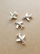 4 x Kleine Flugzeug Anhänger