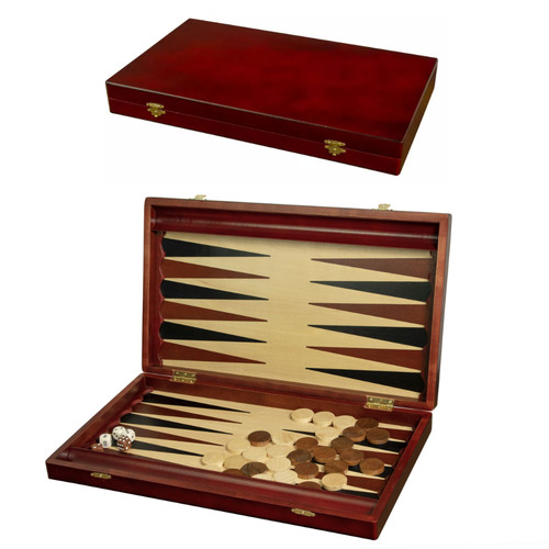 Große backgammon holzspiel - backgammon,
