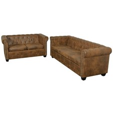 Chesterfield sofa sitzer - sofa,
