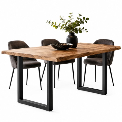 2er set tischgestell schwarz - tischgestell,