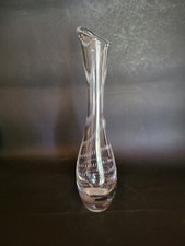 Kosta Boda Glas Vase Vicke Lindstrand Höhe ca.33 cm 1950er/60er Jahre SIGNIERT 