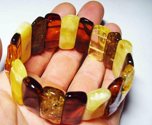 Bernstein armband natur - bernstein,
