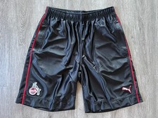 1. FC Köln Puma Glanz Short Hose 90er Jahre Gr. M Schwarz Sammler Rarität