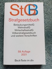 StGB Strafgesetzbuch 59