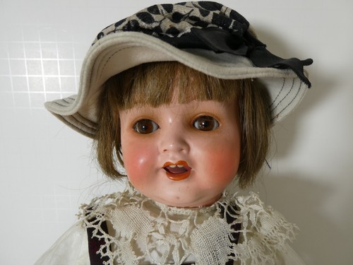 Antike porzellankopfpuppe - antike,