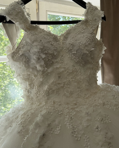Weißes sissi ballkleid - weißes, sissi-ballkleid