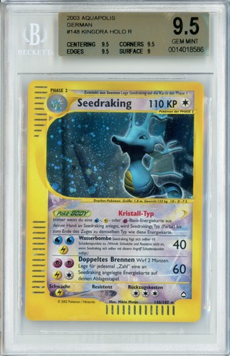 Pokemon bgs seedraking - 9,5,
