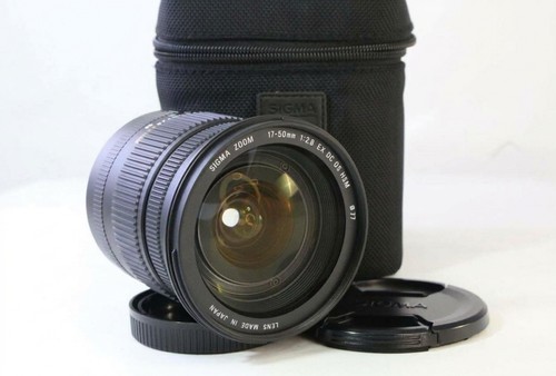 Sigma 50mm ex dc - 17-50mm, f2.8