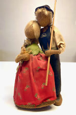 Schöne Rupfenpuppen, Bauernpaar, Liebespaar, Tracht, Vintage, Südtirol, Morly