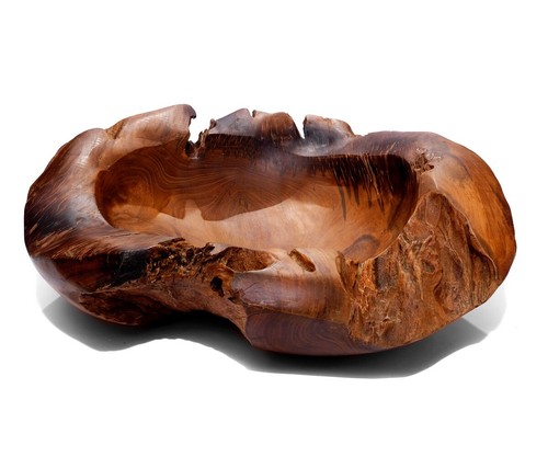 Natur teak schale - natur,