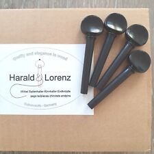 Violin Wirbel 1A "Lorenz Bubenreuth" Schweizer Modell Ebenholz, Violinwirbel