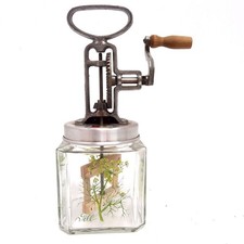 Butterschleuder Handkurbel