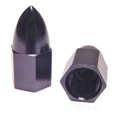 Ventilkappen Aluminium schwarz 21 x 10 mm passend für Sky Team ACE 50 2017