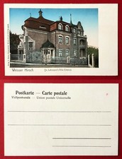 AK DRESDEN Weisser Hirsch um