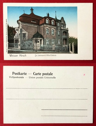 Dresden weisser hirsch um - ak,