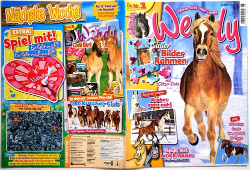 Wendy mädchen pferde comic - wendy,