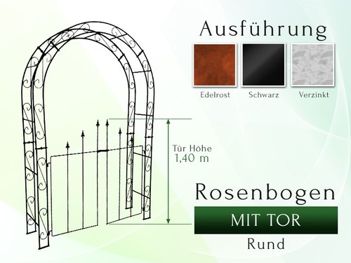 Rosenbogen mit tür holland - tür,