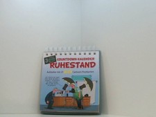 Uli Stein Countdown Kalender Ruhestand - 21 Cartoon Postkarten Noch 3 Wochen bis