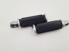 Harley-Davidson Universal  Soziusfußrasten Rubber Design poliert Thunderbike