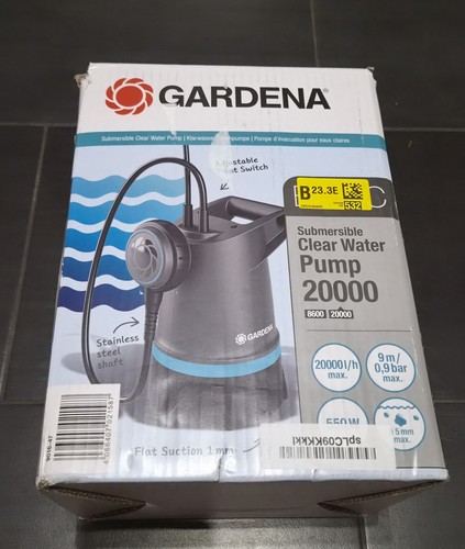 Gardena clear waterpump 20000 - gardena,