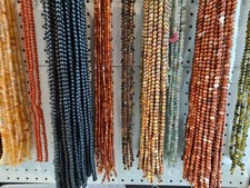 50 Edelstein Stränge 4-6 mm