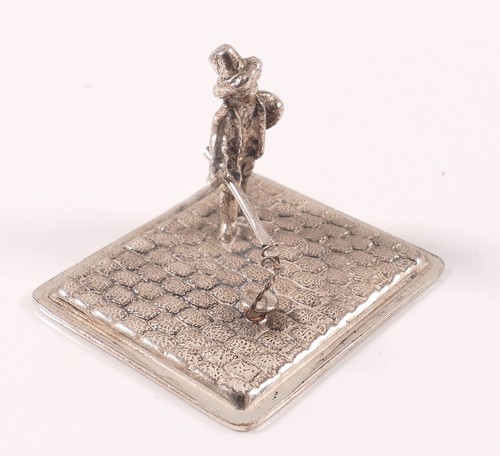 Silberfigur figur miniatur - silberfigur,