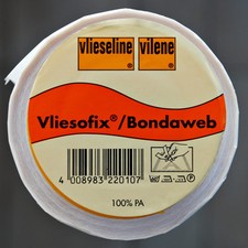 0,50m Freudenberg Vliesofix Bondaweb 45cm breit beidseitig Bügelvlies Vlieseline