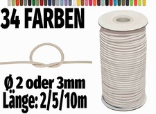 2/5/10m Gummiband Hutgummi