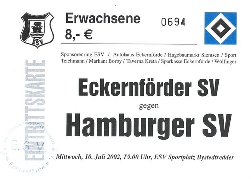 Eintrittskarte 2002/03