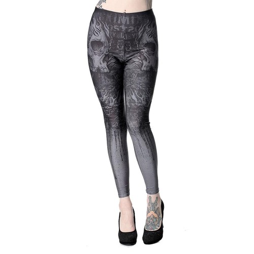 Hyraw punk goth leggings - punk,