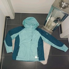 Neu 3-1 Jacke L 44 46 Regenjacke Fleecejacke Türkis petrol Sport Wandern Parka 