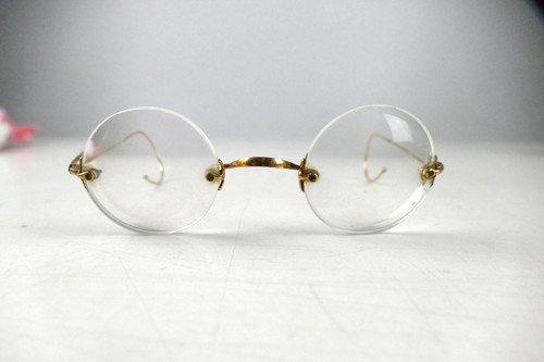 Alte goldige brille imperial - alte,