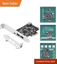 PCIE Firewire 400 Card - 4Pin