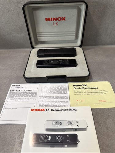 Minox black ovp boxed wie - minox,