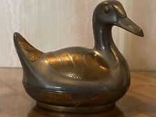 Zinn/Messing Ente 🦆 Dose