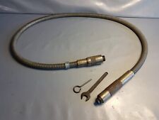 Hahn & Kolb biegsame Welle 130121359512 + Stabschleifer Pferd Suhner Bundeswehr