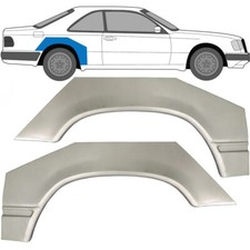 Für Mercedes E-Klasse W124 Coupe 84-96 Radlauf Reparaturblech Kotflügel / Paar