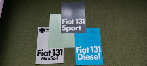 Prospekte fiat 131 - prospekte,