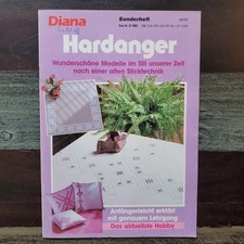Diana Sonderheft, Wunderschöne Modelle Hardanger, Kreuzstich, 32 S., Zählmuster