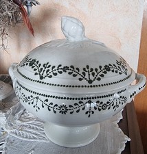 Uralte Soupiere Terrine antik