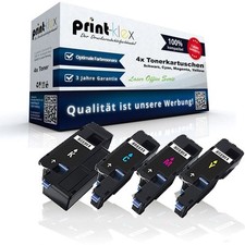 4x Jumbo Tonerkartuschen für Xerox Phaser 6000 Color Set Laser Office