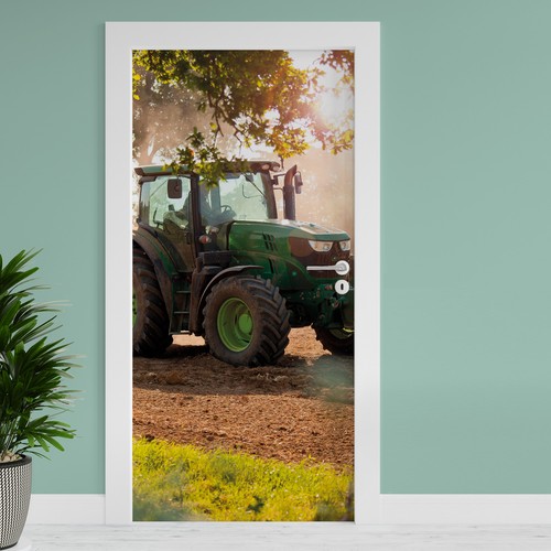Türfolie traktor 90x200cm - türfolie,