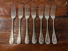 Silbergabeln Menügabeln 800 er Silber Silberschrott 507g Silberbesteck